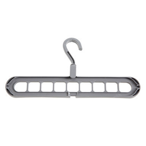 <span class=keywords><strong>Cintre</strong></span> Magique Gain de Place 9 Trous, Cintres Multifonctionnels en Plastique <span class=keywords><strong>pour</strong></span> Vêtements 360° °   Porte-vêtements rotatif magique <span class=keywords><strong>pour</strong></span> armoire - Product Image 1