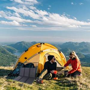 300W 500W 1000W 1500W Portable Solar Power Station 2kWh <b>Battery</b> 2 Ports for Camping Outdoor Work - Product Image 4