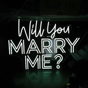 Tu veux m'épouser ? Lettres lumineuses LED personnalisées, parfaites pour le bureau, la boutique, la maison, les mariages, la décoration publicitaire et l'éclairage nocturne - Product Image 4