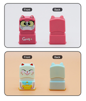 Sello Personalizado de Plástico para Niños con Nombre, Autoentintable, Impermeable, con Impresión Digital