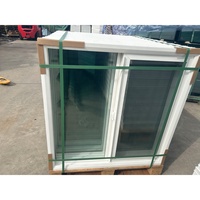 Fenêtres coulissantes intérieures en PVC de haute qualité, insonorisées, design moderne, résistantes aux ouragans, avec maisons