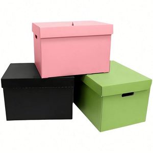 Boîte de rangement personnalisable, grande capacité pour l'emballage des marchandises, expédition rapide, plusieurs tailles au choix - Product Image 1