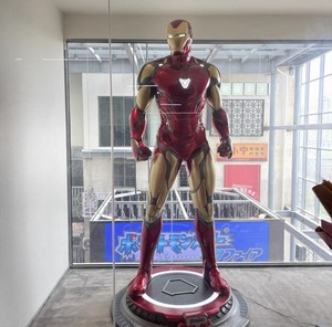Estatua de <span class=keywords><strong>War</strong></span> Machine Mark 3 de Marvel Avengers a Escala 1:1 con Luz LED, Resina de Fibra de Vidrio, Decoración Coleccionable - Product Image 6