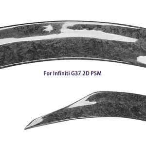 สปอยเลอร์หลังคาร์บอนไฟเบอร์ทรง PSM สำหรับรถซีรีส์ G37 2 ประตู คูเป้ ปี 2008-2012 (ไม่ใช่สำหรับรุ่น IPL) - Product Image 3