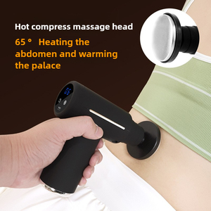 Có Thể Sạc Lại 6 Tốc Độ Đầy Đủ Cơ Thể Lạnh Nóng Nén Không Dây Mini Massage Súng Máy - Product Image 3
