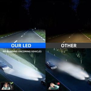 Bombilla LED para coche COB de 30W barata, faro delantero de 4 lados con temperatura de color de 6000K - Product Image 4