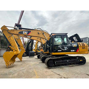Excavatrice sur chenilles d'occasion 23t CAT 323D2L, prix bas, Caterpillar Cat 323 323D2 323D2L CAT320D2L, excavatrices de taille moyenne - Product Image 1