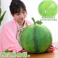 2025 nouveau Offre Spéciale pastèque en peluche oreiller Super doux PP rempli peluche pour enfants cadeau décor à la maison