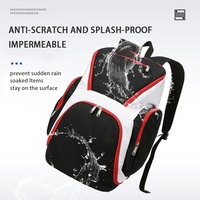 Sac à dos de basketball personnalisé pour équipe sportive avec nom, numéro et logo du joueur, pour l'école, la gym, l'entraînement, en tissu Oxford avec poche pour ballon
