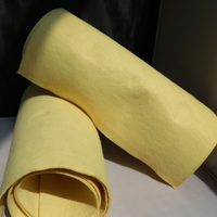 Tissu non tissé aiguilleté à fibres courtes de 2 mm : imperméable et ignifuge ; couleur et taille personnalisables