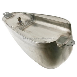 Tanque de Gas de motocicleta profesional personalizado, 500cc, <span class=keywords><strong>1000cc</strong></span>, café <span class=keywords><strong>Racer</strong></span>, tanque de gasolina de Metal sin procesar - Product Image 2