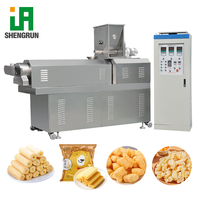 150kg/uur Puffed Snacks machine, hoogwaardige maïs puff snack extruder machine
