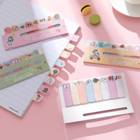 Notas Adhesivas Kawaii Personalizadas al por Mayor, Notas Adhesivas Promocionales para la Escuela, Papelería, Pegatinas, Índice, Bloc de Notas Bonito