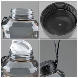 Botella de Agua Deportiva, 3 Colores, Marcas de Medición, Portátil, Tres Tamaños, Botella de Agua para Gimnasio y Eventos - Product Image 6