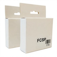 Boîte-cadeau en carton ivoire avec logo personnalisé, matériaux recyclés de haute qualité, emballage pour produits électroniques grand public