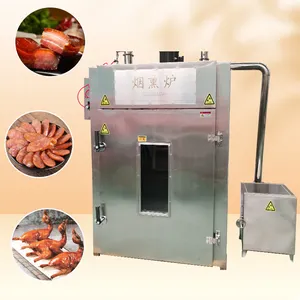 Meat Bacon Sausage Smokehouse Oven Stainless Steel Smoke Machine Heater Fish Smoking Oven 100L Smoke House