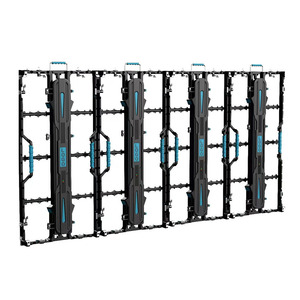 Ngoài trời p3.91 500*1000 mét cố định 90 độ xây dựng trên mái nhà cong góc quảng cáo Màn hình LED hiển thị biển quảng cáo đăng nhập Hội Đồng Quản Trị - Product Image 3