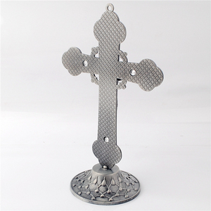 Regalo de ornamento para el hogar y la Oficina, Estatua de la religión católica de pie, Cruz de 12 apóstoles - Product Image 4