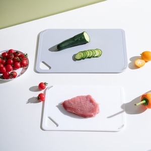 Bpa-miễn phí máy rửa chén an toàn thớt cho nhà bếp thiết lập thương mại nhựa thớt Board với grip xử lý - Product Image 4