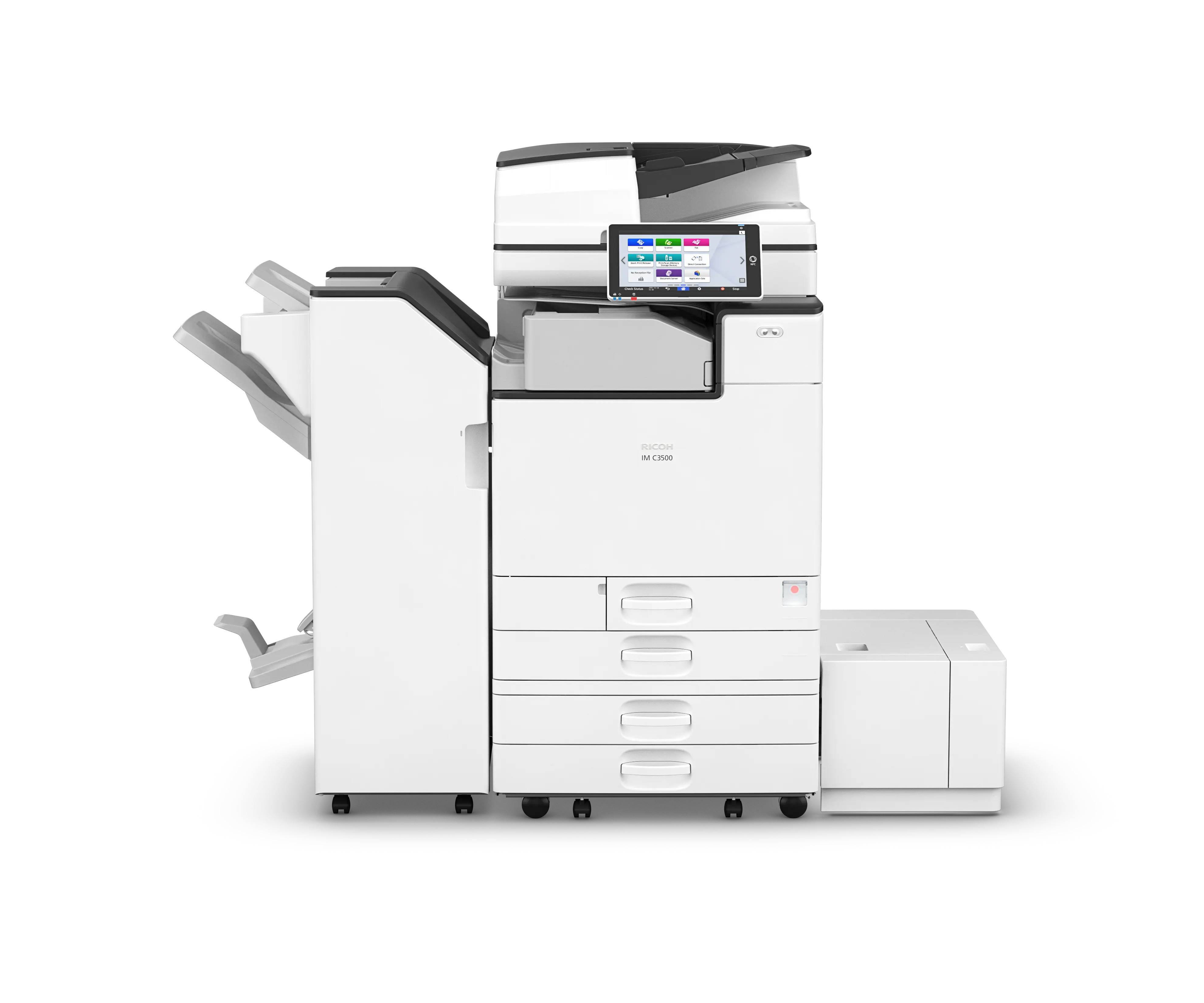Nieuwe A3 Laser Kleuren Kantoor Kopieerapparaat Printer Scanner Alles In Één Fotokopie Machine Im C3500 Voor Ricoh