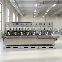 Machine de remplissage, de scellage et d'emballage automatique de boissons, de shampooing et de jus en acier inoxydable de haute précision, 2000-3500 sachets/heure