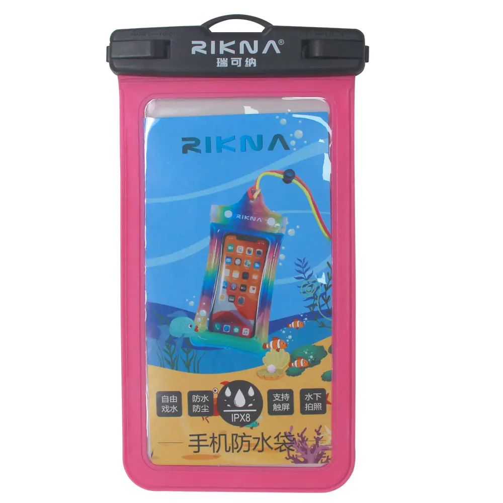 Universal Waterproof Phone Case For Shower Beach Cell Mobile Phone Bags Waterproof Pouch