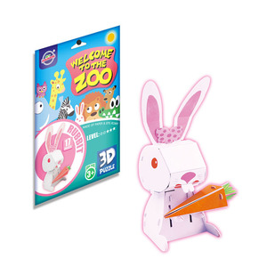 Rompecabezas 3D Personalizado de Animales con Temática de Zoológico, Juguete Educativo para Niños, Ayuda para el Aprendizaje Temprano, OEM, ODM, Venta al Por Mayor - Product Image 6