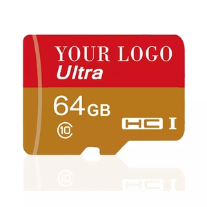 Prix d'usine, haute vitesse, logo personnalisé, Hybour TF001, carte en plastique noir compatible avec plusieurs appareils, carte SD, carte TF, carte mémoire - Product Image 1
