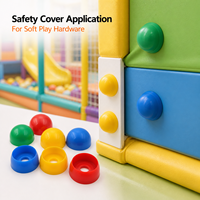Capuchons de protection en plastique pour vis, pour matériel de terrain de jeu intérieur et équipements de jeux souples