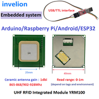 Módulo Lector/Escritor RFID UHF Integrado - Interfaz USB/TTL para Raspberry Pi/Sistema Embebido con SDK para Control de Acceso