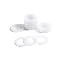 Joint d'étanchéité en silicone plat pour bouteille d'eau résistant aux hautes températures, joint d'étanchéité en caoutchouc silicone pour couvercle de pot anti-fuite, joint torique