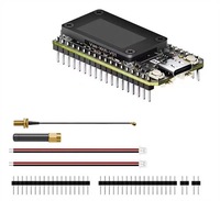 Heltec LoRa32 V4 SX1262 Meshtastic Node Kit Dengan Paket Baterai Rapid Extension 18650, ESP32 WiFi BLE LoRa Mesh Transceiver