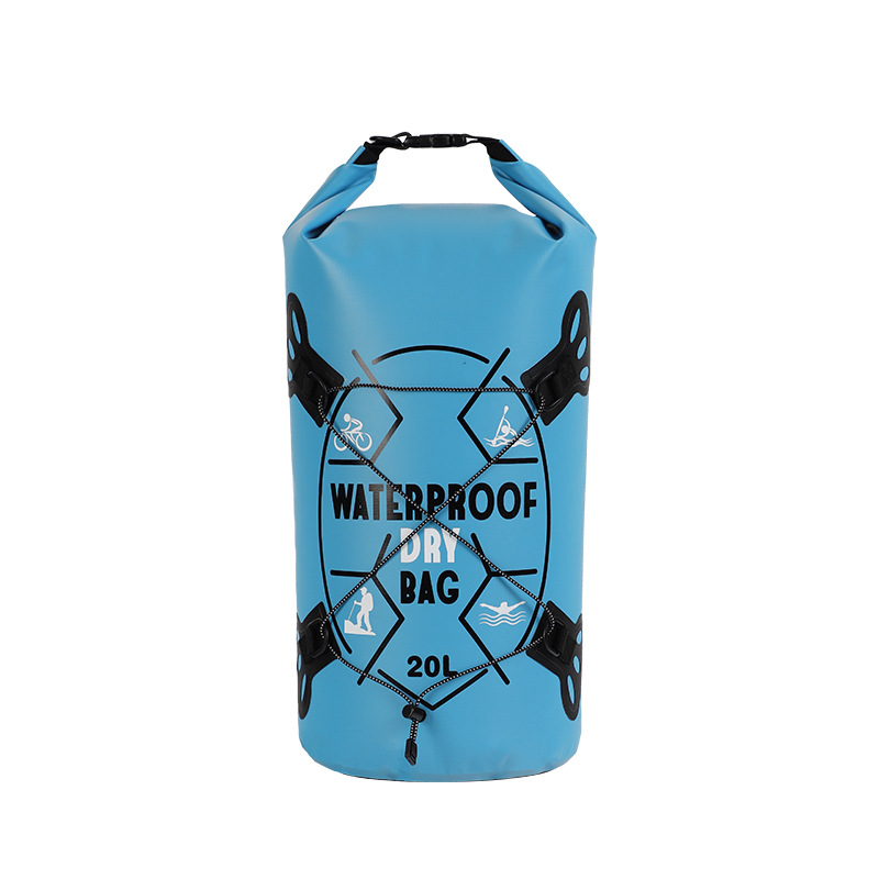SINOTOP Camping Hiking Travelling Outdoor Products Lightweight Portable 500D PVC Waterproof Water Proof Dry Bag 20L For Travel