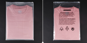 Xinrunjin ถุงเก็บของโพลีเอสเตอร์แบบใช้ซ้ำได้ถุงซิปพีอีโปร่งใสบรรจุภัณฑ์ปิดผนึกเสื้อผ้า - Product Image 2