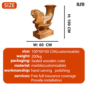 Maceta Decorativa de Cerámica con Forma de Cabra Clásica Personalizada para Decoración de Exteriores de Villas - Product Image 3