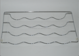 Réfrigérateur Organisateur Supports De Stockage Rack Réfrigérateur Insert Fil <span class=keywords><strong>Porte</strong></span>-<span class=keywords><strong>Bouteille</strong></span> De Vin Rack Pour Boissons - Product Image 4