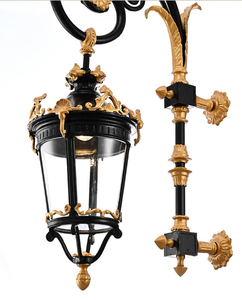 <span class=keywords><strong>Luminaire</strong></span> mural d'<span class=keywords><strong>extérieur</strong></span> de conception italienne Applique murale de jardin IP65 étanche en aluminium noir pour jardin et cour - Product Image 4