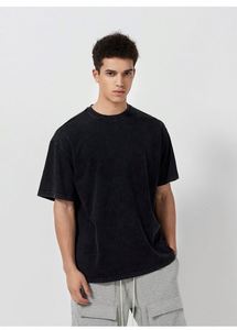 Design Wholesale 100% Cotton Custom Logo Print Embroidery Tshirt Men'S Blank Plain 230gsm Round Neck Tee <b>Shirt</b> T <b>Shirt</b> - Product Image 4