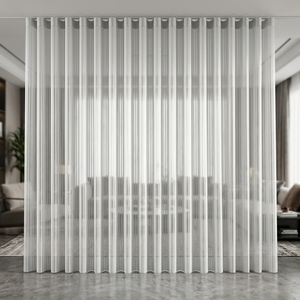 Stores verticaux occultants ignifuges DaiRui pour projets hôteliers commerciaux, rideaux pliés en S pour grandes fenêtres de bureau - Product Image 3