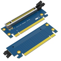 Adaptateur de carte PCI-E 16X avec fente blindée en stock