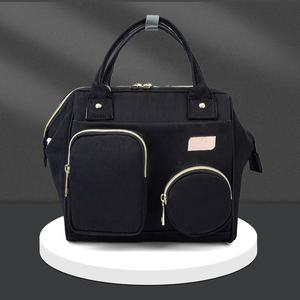 V-coool-Bolsa de pañales <span class=keywords><strong>para</strong></span> mamá, bolsa de pañales pequeña <span class=keywords><strong>para</strong></span> el personal de la vida de la mamá, artículos de bebé <span class=keywords><strong>para</strong></span> guardería - Product Image 6