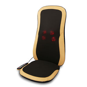 Asiento de coche con infrarrojos 3D, cojín de masaje Shiatsu con vibración en la espalda, venta al por mayor - Product Image 5