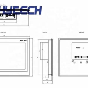 SIEMENS 15 Inch HMI Widescreen TFT Display SIMATIC <b>Key</b> Screen KP1500 Comfort <b>Panels</b> 6AV2124-1QC02-0AX1 - Product Image 2
