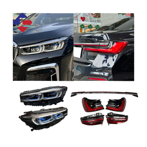 ไฟท้ายรถยนต์แบบเลเซอร์ LED 40W ไฟหน้าอัตโนมัติ6000K สำหรับ <span class=keywords><strong>BMW</strong></span> 7 Series G11 <span class=keywords><strong>G10</strong></span> G12 F02 730 740 750 760 2008-2025 - Product Image 1
