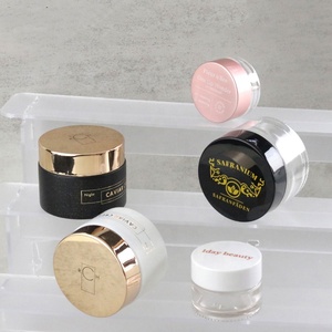 Mini Contenitore in <span class=keywords><strong>Vetro</strong></span> Smerigliato per Cosmetici e Cura Personale, 5 ml 10ml 15ml 0.5oz, per Balsamo Labbra con Coperchio - Product Image 3