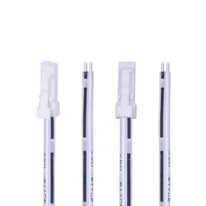 Dupont-Steckverbinder SMD-Lichtstreifen 2-Pin Stecker-Buchse Kupfer PVC LED-Zubehör 15mm Schweißverbinder Elektronikzubehör - Product Image 5