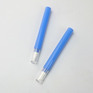 Tube cosmétique en plastique bleu personnalisé de 10 ml et 20 ml pour crème pour les yeux et gloss à lèvres, emballage imprimé en usine - Product Image 5