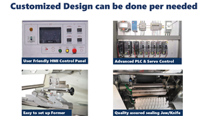 Gran oferta, máquina automática comercial de envasado de pan, tipo de almohada multibollo con función de llenado de bolsas de película para boxeo de alimentos - Product Image 3