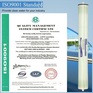 Membrane d'osmose inverse Wansheng 4040 pour la dessalement d'eau saumâtre, élément pour purificateur d'eau domestique - Product Image 3