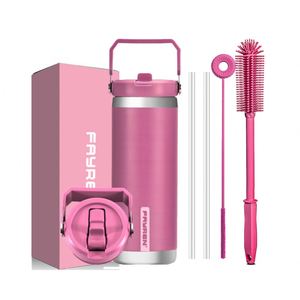 กระติกน้ำสแตนเลสกระติกน้ำเล่นกีฬาสำหรับใส่ไปโรงเรียน - Product Image 2